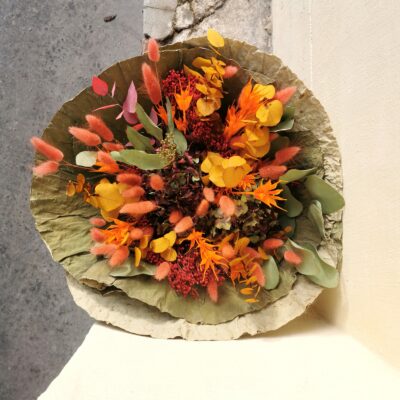 Atelier bouquet de fleurs séchées en feuille de lotus 21/03/25 à 17h30